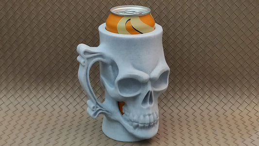 Skull Can Holder – 3D Printed Gothic Mug for Cans